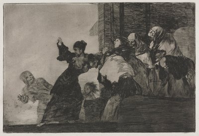 Ordspråken: Poor Folly, 1864. av Francisco de Goya