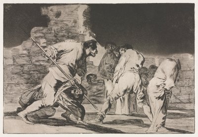 Ordspråken: Furyens dårskap av Francisco de Goya