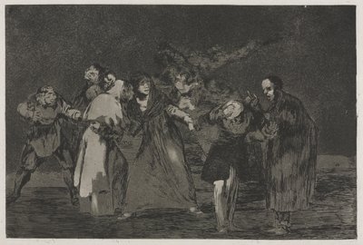 Ordspråken: Sår läker snabbare än förhastade ord av Francisco de Goya
