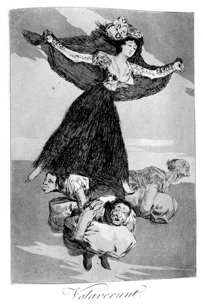 De har flugit, 1799 av Francisco de Goya