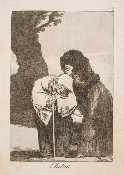 Tys tys av Francisco de Goya