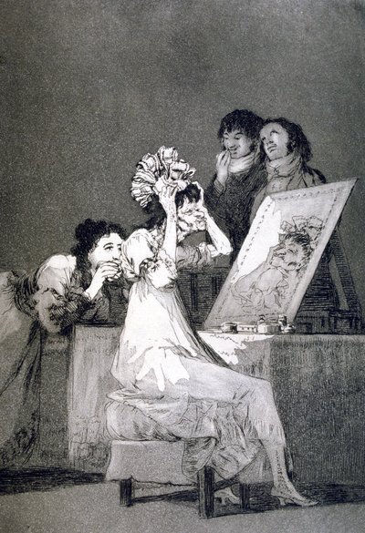 Till döden 1799 av Francisco de Goya