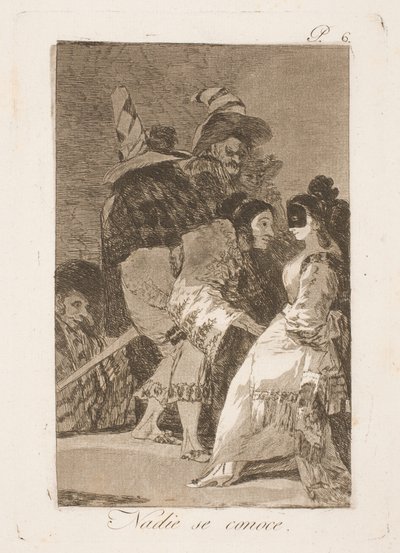 Vi känner inte varandra av Francisco de Goya