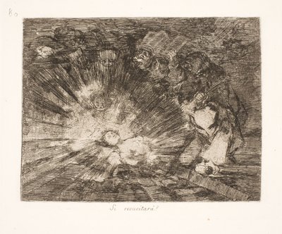 Kommer det att återuppstå? (80) av Francisco de Goya