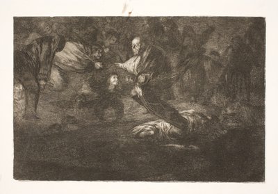 Vår Herre skapar dem, och de hamnar i vacker förening / Fåglar av samma fjäder flyger i flockar av Francisco de Goya