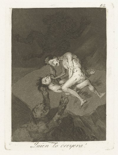 Wie hade det gedacht! Vem skulle tro det! (titel på objekt) The Whims (serietitel) av Francisco de Goya