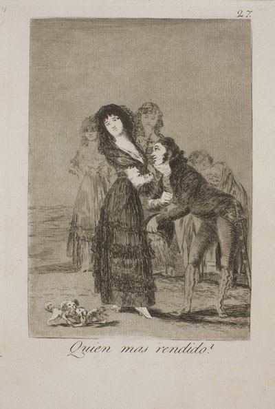 Ödmjuk tjänare av Francisco de Goya