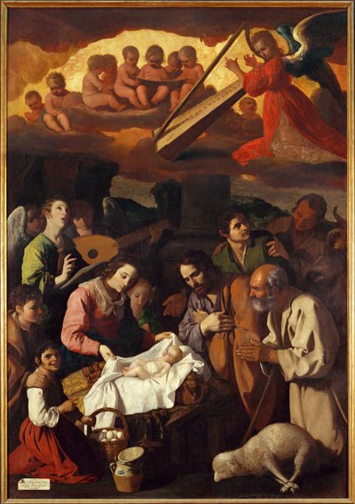 Francisco de Zurbaran (olja på duk) av Francisco de Zurbaran