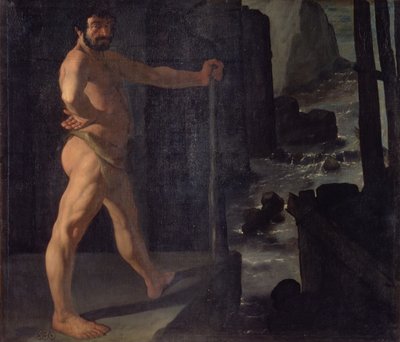 Herkules ändrar loppet för floden Alpheus av Francisco de Zurbaran