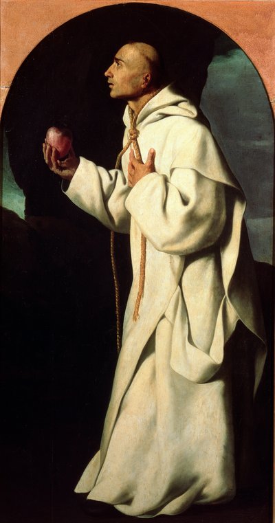 Porträtt av den troende John Houghton av Francisco de Zurbaran