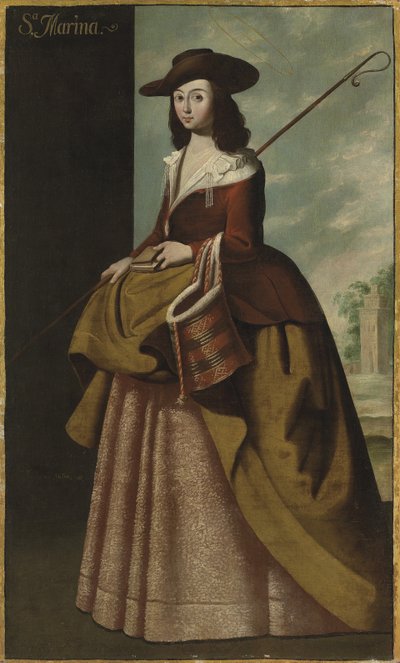 St. Margareta av Antiochia, 1656 av Francisco de Zurbaran