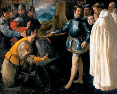 Sankt Peter Nolasco återfår bilden av jungfru Maria av Francisco de Zurbaran