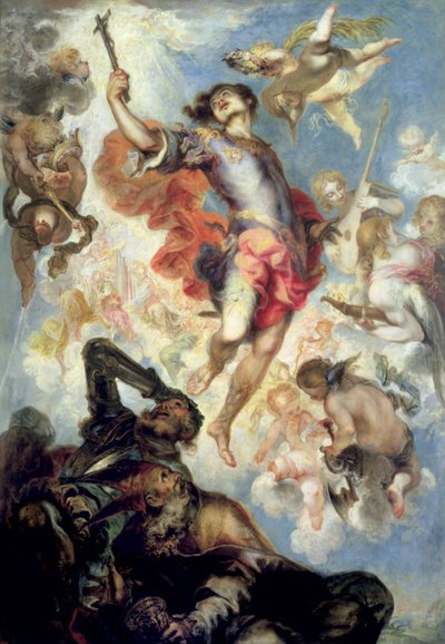 St Hermengilds triumf, 1654 av Francisco the Younger Herrera