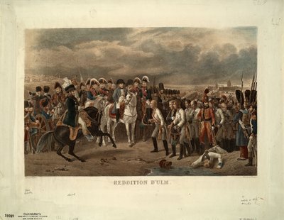 Kapitulationen av Ulm av Francisque Martin François Grenier de Saint Martin