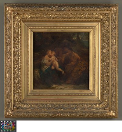 Den heliga familjen av Francisque Millet