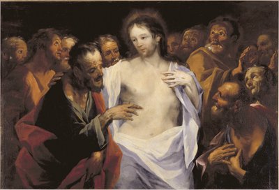 Jesus och den tvivlande Tomas, I av Franciszek Smuglewicz