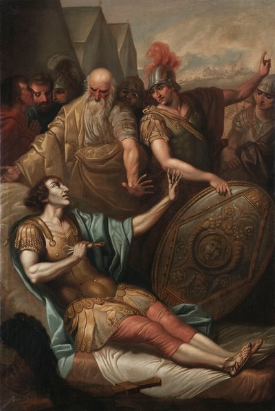 Epaminondas död av Franciszek Smuglewicz