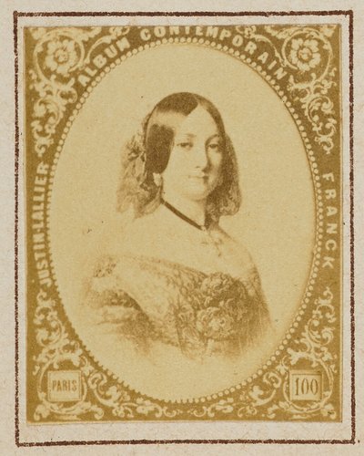 Infanta María Luisa Fernanda av Spanien, hertiginna av Montpensier av Franck (François Marie Louis Alexandre Gobinet de Villecholles)