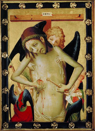 Destination: Kristus med törnekronan (tempera på ek) av Francke Master