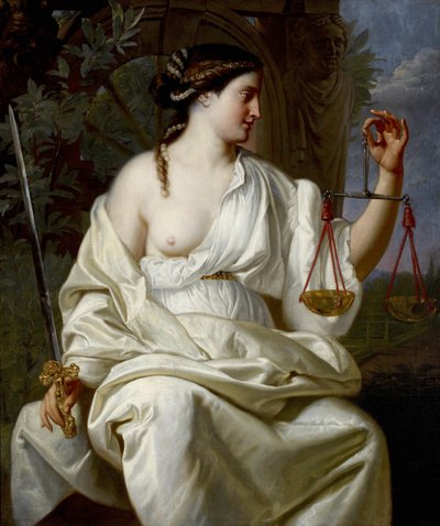 Rättvisa, sent 1600-tal av Franco Flemish School