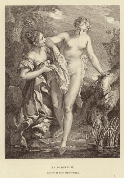 Badaren av Francois (after) Boucher