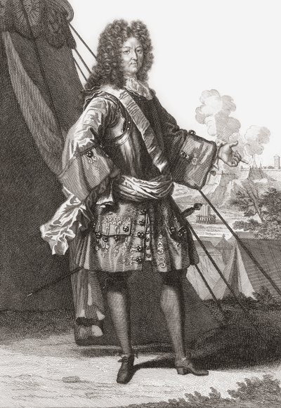 Ludvig XIV, kung av Frankrike och Navarra. (skriva ut) av Francois (after) Boucher