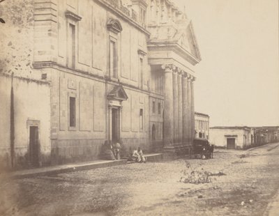 [kloster i La Cruz], 1867. av Francois Aubert