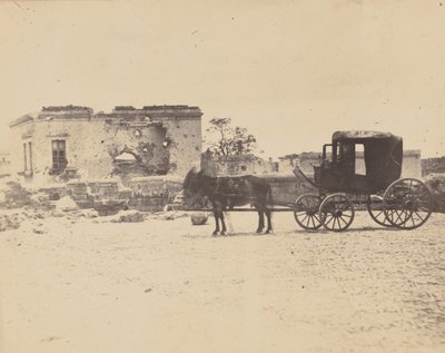 [Kejsar Maximilians dödsvagn], 1867. av Francois Aubert