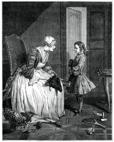 Guvernanten, 1739 1885. av Francois Bernard Lepicie