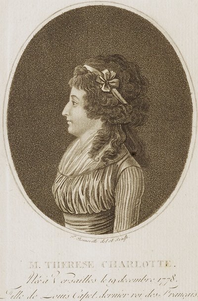 M. Therese Charlotte av Francois Bonneville