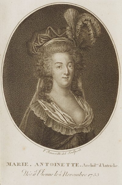 Marie Antoinette av Francois Bonneville