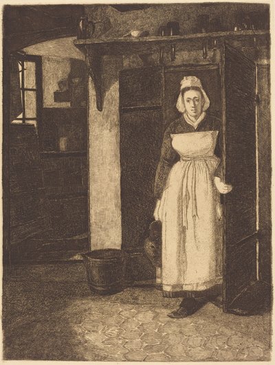 Källardörren av François Bonvin