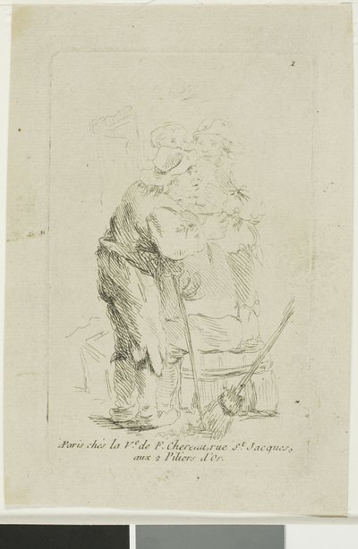 En dåligt klädd bonde av François Boucher