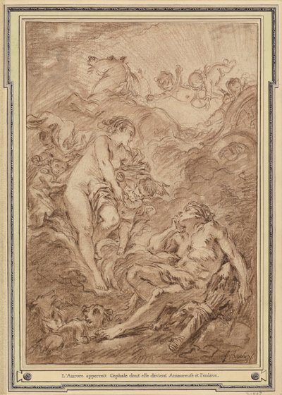 Aurora och Cephalus av François Boucher
