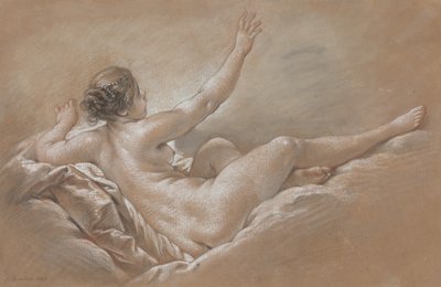 Danae får den gyllene duschen av François Boucher