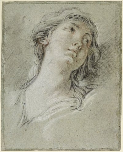Kvinnans huvud av François Boucher