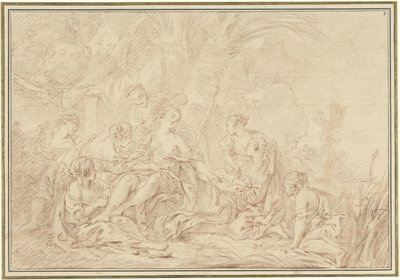 Upptäckten av Moses av François Boucher