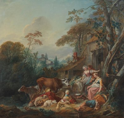 Landsbygdens idyll av François Boucher