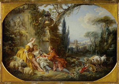 Les charmes de la vie champetre - härligheterna med livet på landet ... av François Boucher