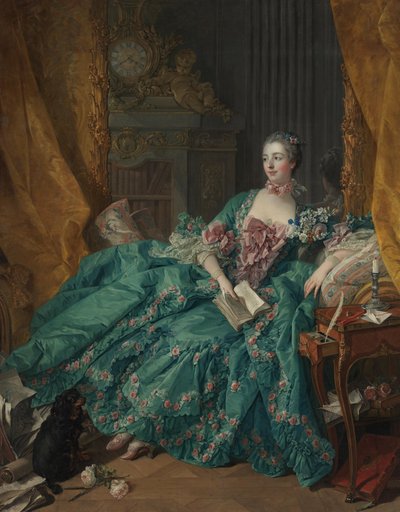 Madame de Pompadour av François Boucher