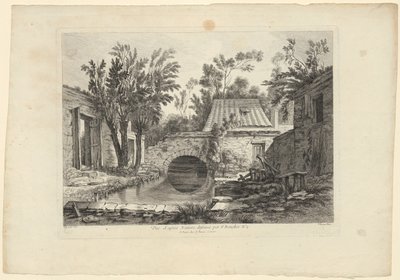 Naturstudie efter François Boucher (nr 2) av François Boucher