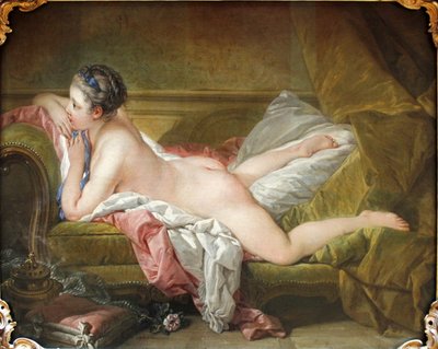 Den liggande flickan av François Boucher