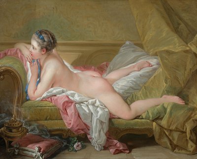 Den vilande flickan av François Boucher