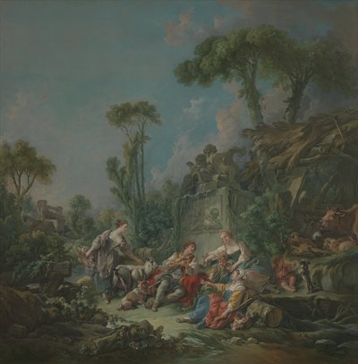 Herdens idyll av François Boucher