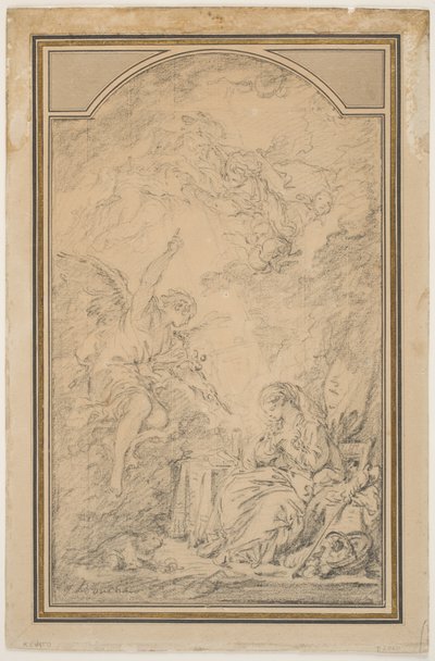 Bebådelsen av François Boucher