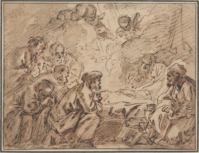 Jungfru Marias död av François Boucher