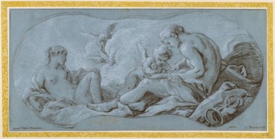 Cupidos uppfostran av François Boucher