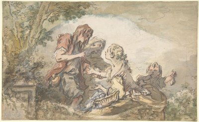 Spåkvinnan av François Boucher