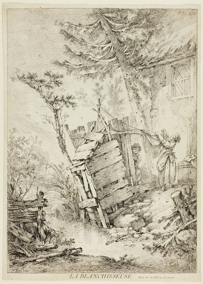 Tvätterskan av François Boucher