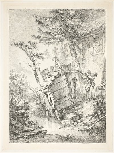 Tvätterskan av François Boucher